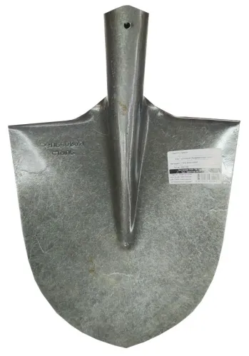 Лопата штыковая Тандем Американка без черенка, из рельсовой стали, 38см / садовый инструмент