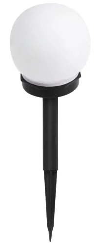 Фонарь-шар садовый Park 004771, на солнечной батарее, 10х10х33см, LED