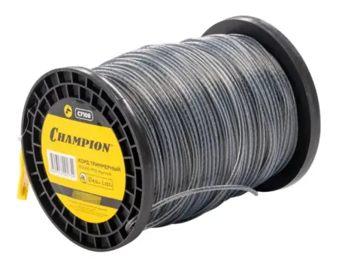 Леска Champion Round PRO, круглая, 4мм, 137м, артикул C7108