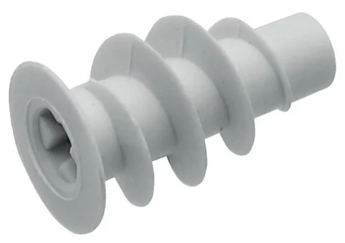 Дюбель MIXTON / Микстон Driva ввертыш для гипсокартона, пластиковый, серый, 15×23мм, 10шт. / крепеж и фурнитура