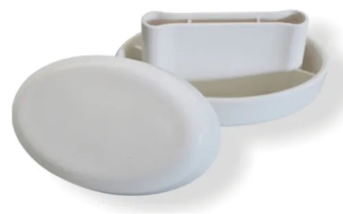 Кельма STM мини овальная пластиковая 110х70мм RSL08