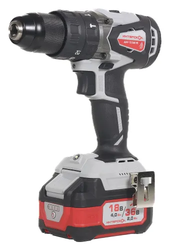 Дрель-шуруповерт Интерскол ДАУ-13/36В 50 ударная, 36В