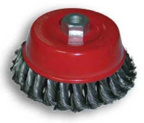 Щетка крацовка 888 чашка, витая проволока 75мм M14 3491875