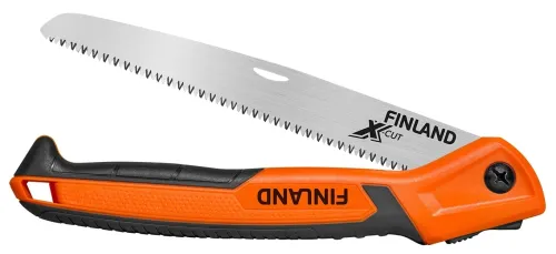 Ножовка по дереву FINLAND складная, сталь, лезвие 240мм
