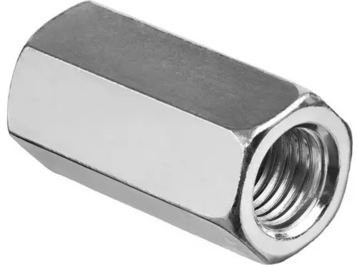 Гайка удлинительная MIXTON, оцинкованная сталь, М14, 1шт