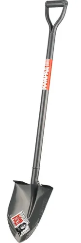 Лопата штыковая Amigo с зубьями, 120см, сталь, черенок