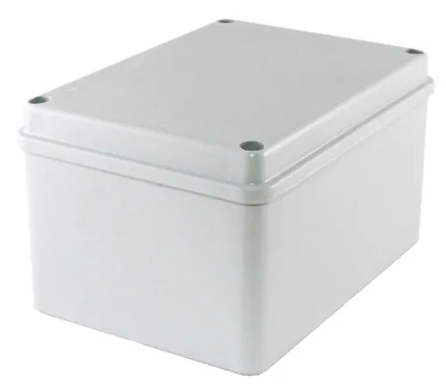Распаячная коробка TDM Electric / ТДМ Электрик ОП с крышкой, из пластика, цвет белый, 150х110х85мм, IP44