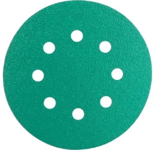 Круг шлифовальный ABRAFORCE Green Film, P80, 125мм, 5шт.