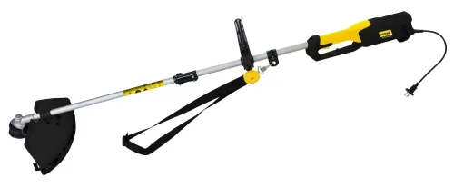 Триммер садовый HUTER / Хутер GET-1500SL электрический, для травы, с верхним расположением двигателя, ширина скашивания 42см / инструменты