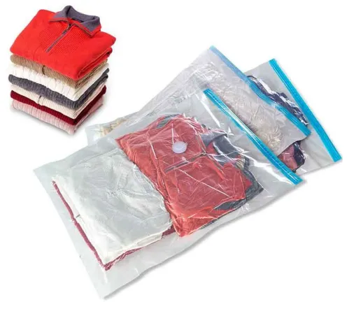 Пакет вакуумный Рыжий кот VB7 с клапаном, полиэтиленовый, прозрачный, 60×80см, 1шт. / товары для дома