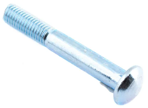 Болт мебельный Element / Элемент с усом и гайкой, оцинкованная сталь, DIN 607, 6×60мм, 8шт. / крепеж