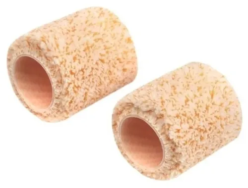 Набор валиков Rollingdog / Ролингдог SUPER-MICRO для малярных работ, из микрофибры, ворс 10мм, крепление 38мм, длина 75мм, 2шт. / инструменты