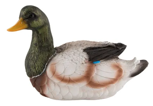 Фигурка садовая PARK / Парк Селезень малый декоративная, из полистоуна, 27х12х20см / дом и сад