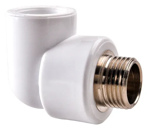 Угольник переходной РВК, полипропилен, 1/2", диаметр 25мм