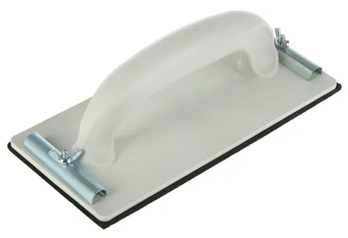 Терка строительная RemoColor / РемоКолор малярно-штукатурная, из пластика, белая, 230х105мм / инструменты для ремонта