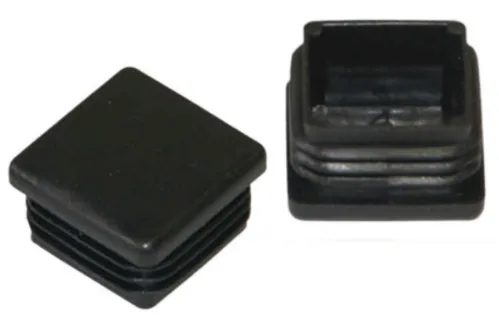 Заглушка для труб MIXTON РосДюбель, черная, 30х30мм, 1шт, 26-0230