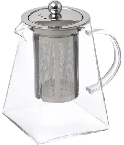 Чайник заварочный Leonord Aroma с фильтром, 1л, прозрачный