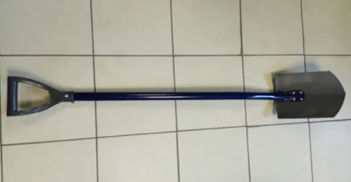 Лопата штыковая Тандем Орбита с черенком, из стали, 121см / садовый инструмент