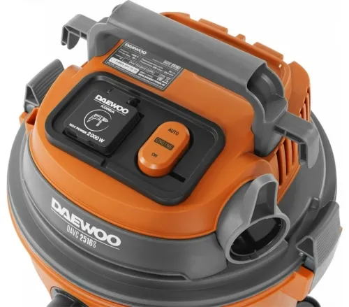 Промышленный пылесос DAEWOO DAVC 2516S, 1600Вт, 25л