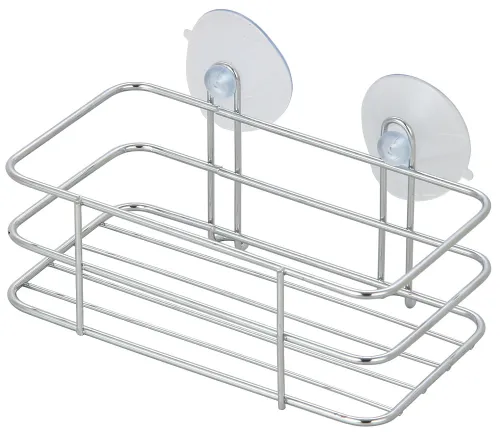 Полка для ванной Fora решетка настенная, хром, 18см, артикул 25180