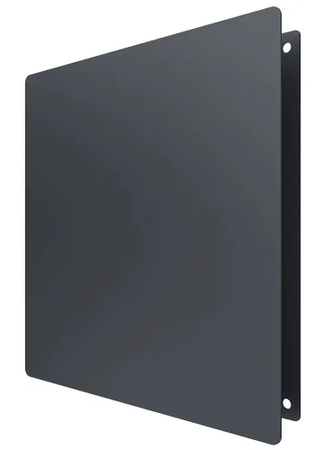 Решетка вентиляционная ЭРА 2020RVM сталь серая 200x200мм