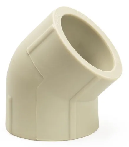 Угольник переходной Lammin, полипропиленовый, 45х50мм, Lm31034045050G