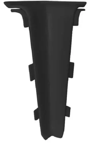 Внутренний угол для плинтуса MIXTON / Микстон 7020 напольный, из ПВХ, цвет серый, размер 70×20мм, 2шт. / отделочные материалы