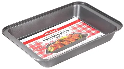 Форма для выпечки Mallony BF-006 металл 37.5х25.5х5см