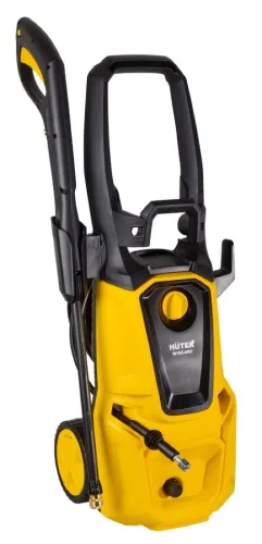 Мойка высокого давления Huter / Хутер W195-ARV электрическая, цвет желтый, 230В, 195бар, 420л/ч, 2500Вт / оборудование