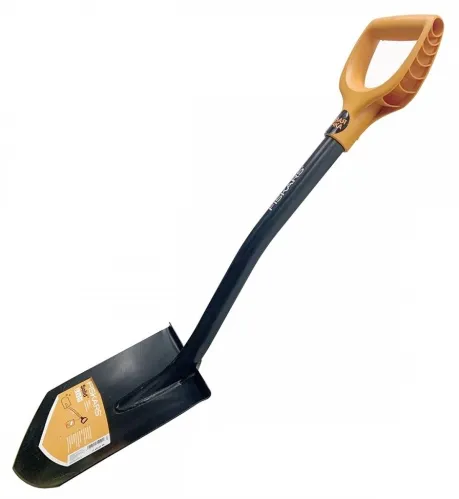 Лопата штыковая Fiskars Solid укороченная 1066715, 78см, сталь