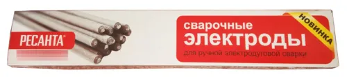 Электроды для сварки Ресанта МР-3 для углеродистой стали, рутиловое покрытие, диаметр 3мм, длина 300мм, вес 3кг / инструменты