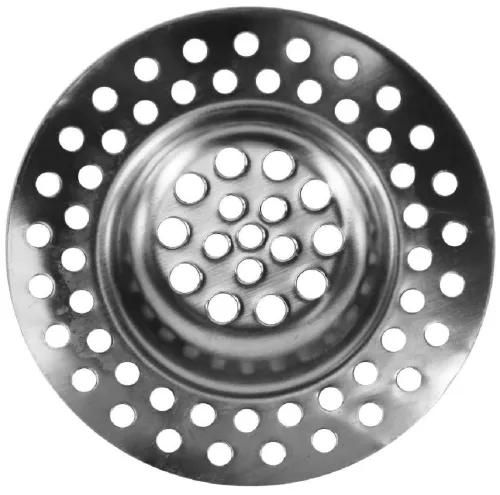 Сетка для раковины Masterprof / Мастерпроф REMER сменная, для слива, из нержавеющей стали, цвет хром, диаметр 50мм / сантехника