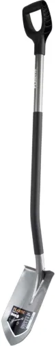 Лопата штыковая Plantic Terra Pro, сталь, 120см, артикул 11002-01