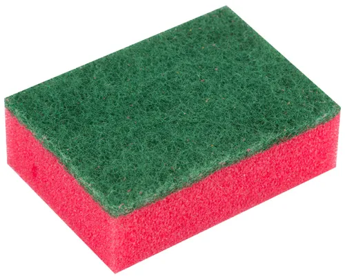 Губка для посуды Рыжий кот Макси, 95x65x30мм, 5шт