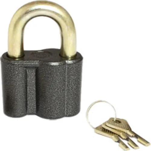 Замок навесной ЧАЗ ВС2М1, дисковый, металл, 3 ключа