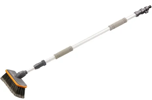 Щетка автомобильная STELS / Стелс с подачей воды, телескопическая, из алюминия, с ворсом из полиамида / автотовары