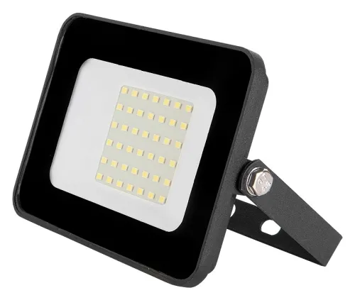 Прожектор General / Дженерал GTAB-50BT-IP65-6500 светодиодный, уличный, 147×114×27мм, 3550Лм, 6500К, 50Вт / освещение