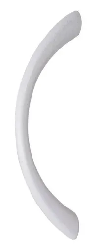 Ручка мебельная Element / Элемент 5002 дуга, белая, длина 64мм, 2шт. в упаковке / фурнитура для мебели