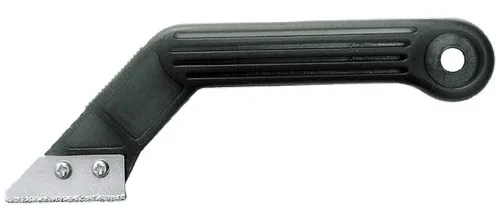 Скребок строительный RemoColor / РемоКолор по кафелю, из стали и пластика, черный / инструменты