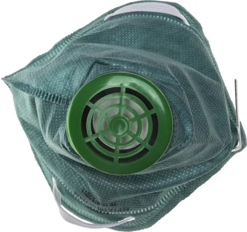 Респиратор DEXX / Декс У2-К полумаска с клапаном фильтрующая, противоаэрозольная, многослойная, одноразовая, из нетканого полотна, FFP1 / защита органов дыхания