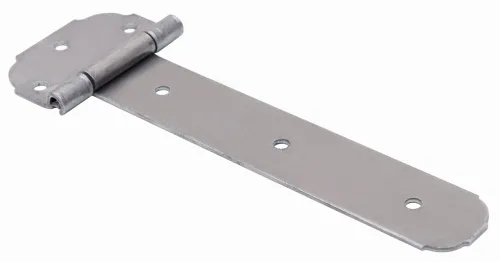 Петля мебельная СКОБЯНОЙ ПС-550 стрела накладная, стальная, цвет черный, 550х50мм / фурнитура