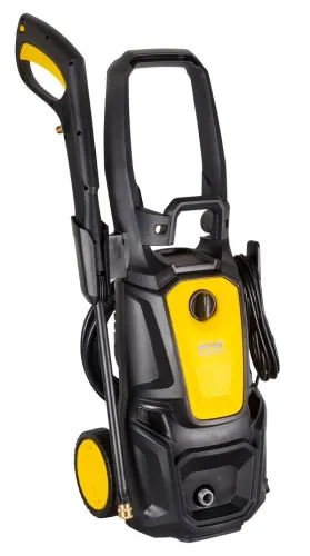 Мойка высокого давления Huter / Хутер M195-PW-PRO электрическая, цвет желтый, 230В, 195бар, 420л/ч, 2500Вт / оборудование