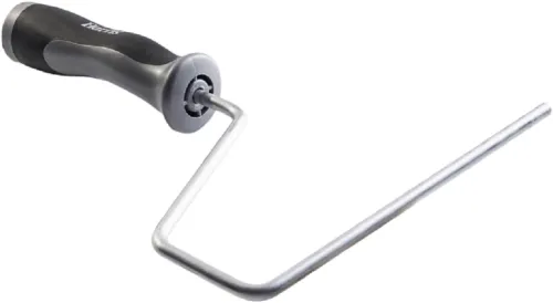 Ручка для валика Harris / Харрис Premier бюгельная, из алюминия и пластика, диаметр 6мм, длина 180мм / строительство и ремонт