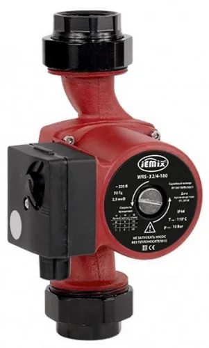 Циркуляционный насос Jemix WRS-32/4-180, 45л/мин, 70Вт