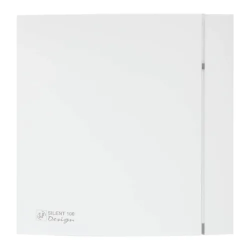 Вентилятор вытяжной S&P Silent-100CZ MATT WHITE DESIGN-4C
