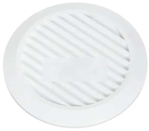 Решетка вентиляционная Event / Эвент Э165/125Р с сеткой, из пластика, белая, размер 165х165мм / строительство и ремонт