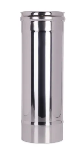 Труба дымоходная Сталь Мастер AISI 430, 0.5мм, 110мм, 0.25м