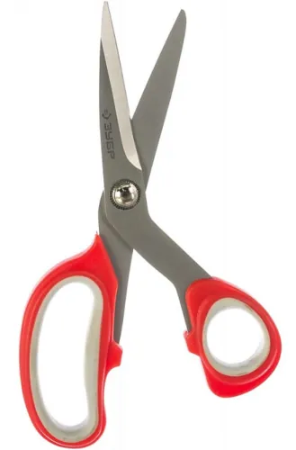 Ножницы хозяйственные Зубр изогнутые 190мм 40442-19