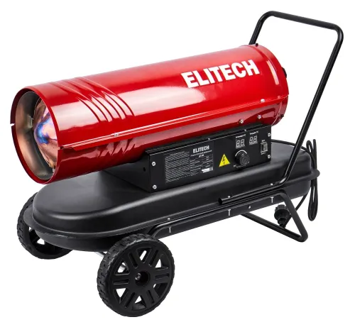Тепловая пушка Elitech / Элитек ДП 20 дизельная, в металлическом корпусе, 765х395х560мм, 20кВт, 220м², 550м³/ч, IP 10 / отопление