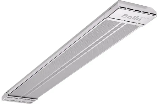 Инфракрасный обогреватель BALLU / Баллу BIH-APL-0.6 потолочный в оцинкованном корпусе, серый, 835×130×45мм, 0.6кВт, площадь обогрева 12м², 20IP / климатическая техника